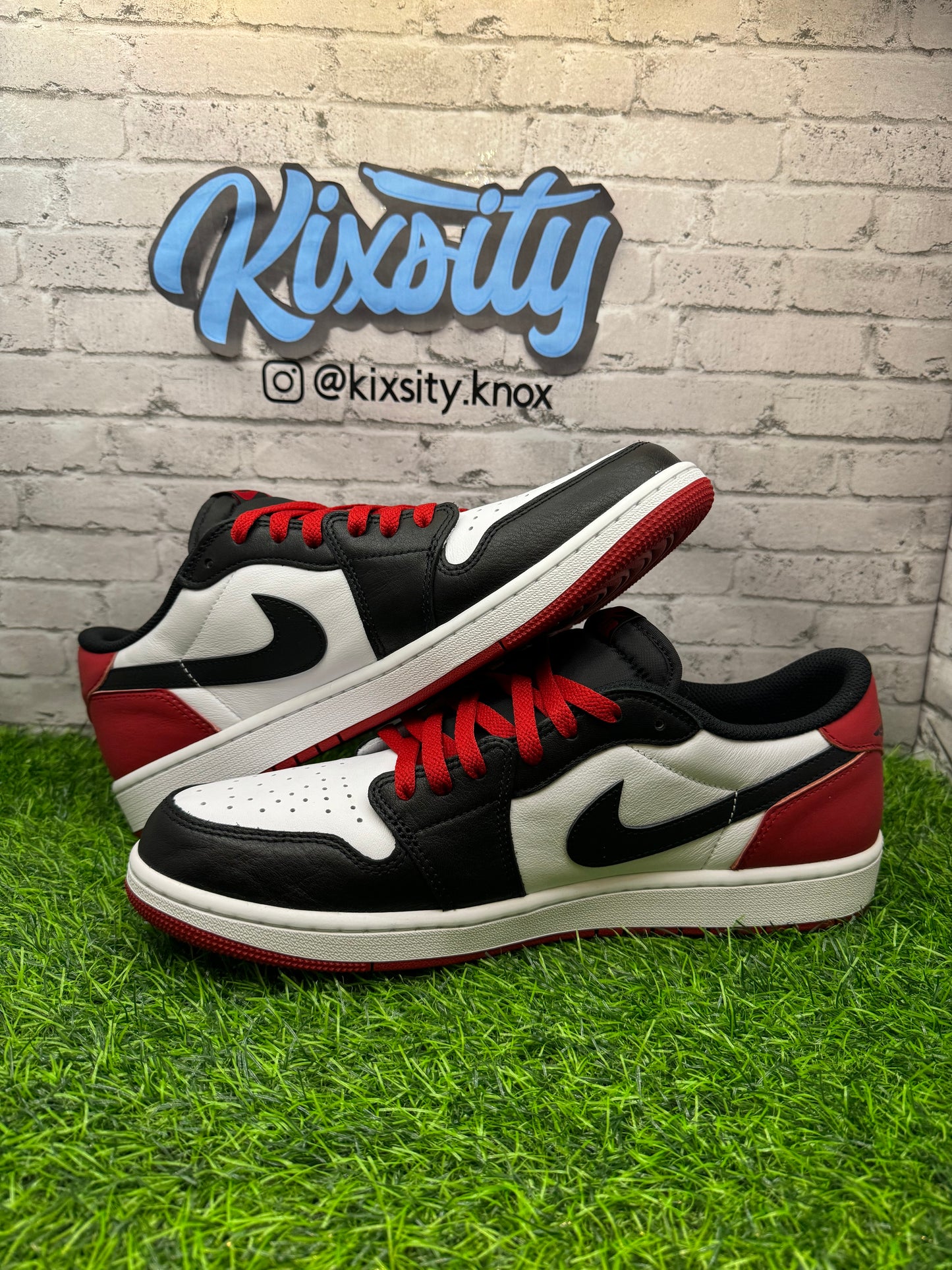 Jordan 1 Low Black Toe PO 13