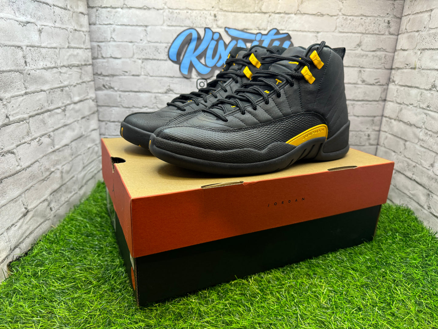 Jordan 12 Black Taxi PO 10