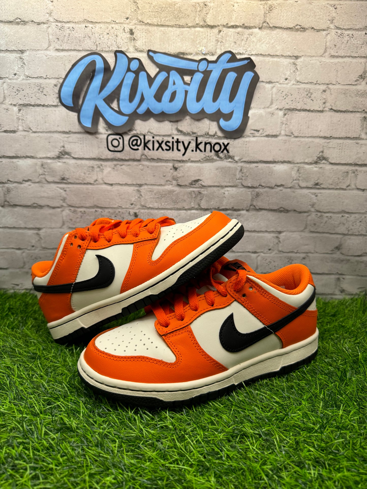 Dunk Low Halloween Orange GS PO 4Y