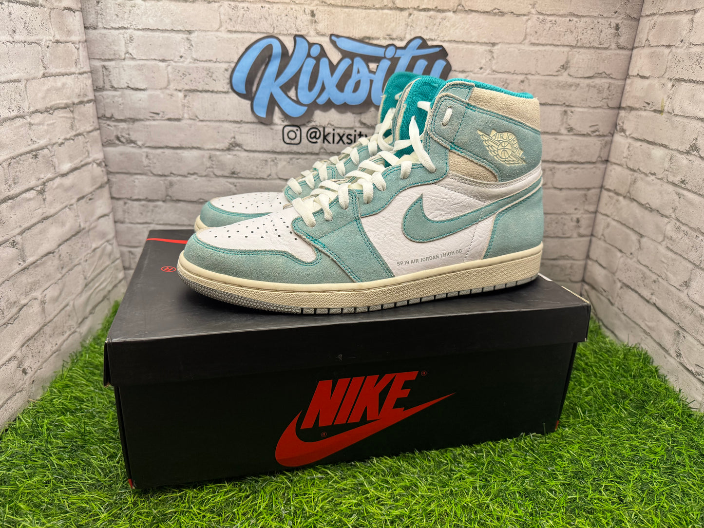 Jordan 1 High Turbo Green PO 11.5