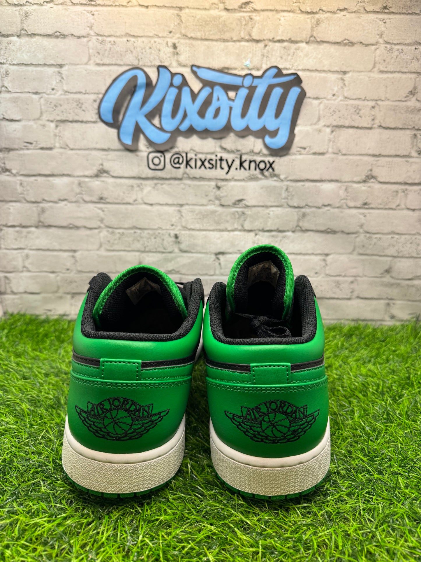 Jordan 1 Low Lucky Green PO 12