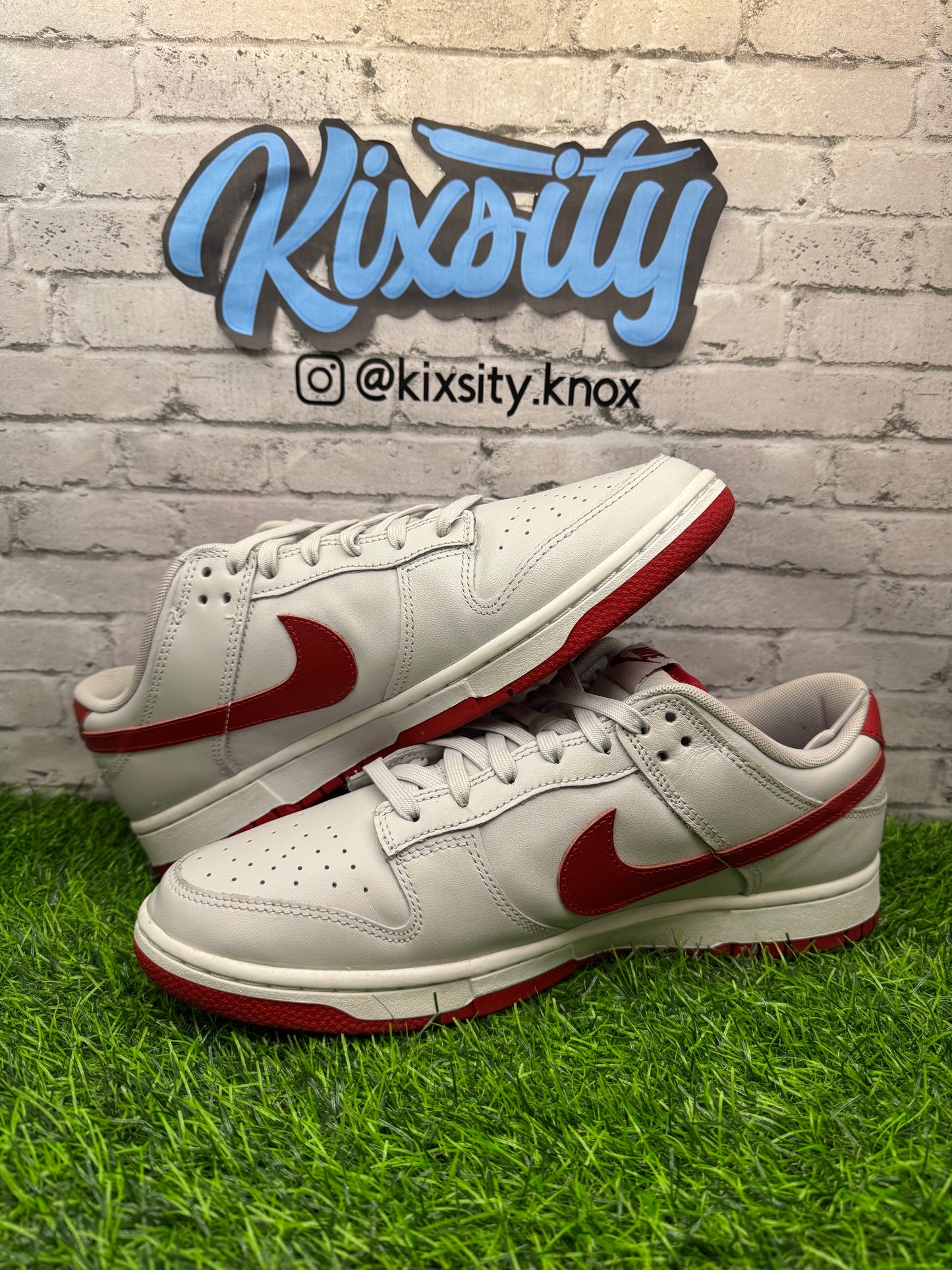 Dunk Low Vast Grey Red PO 10