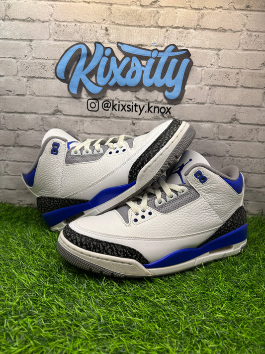 Jordan 3 Racer Blue PO 10
