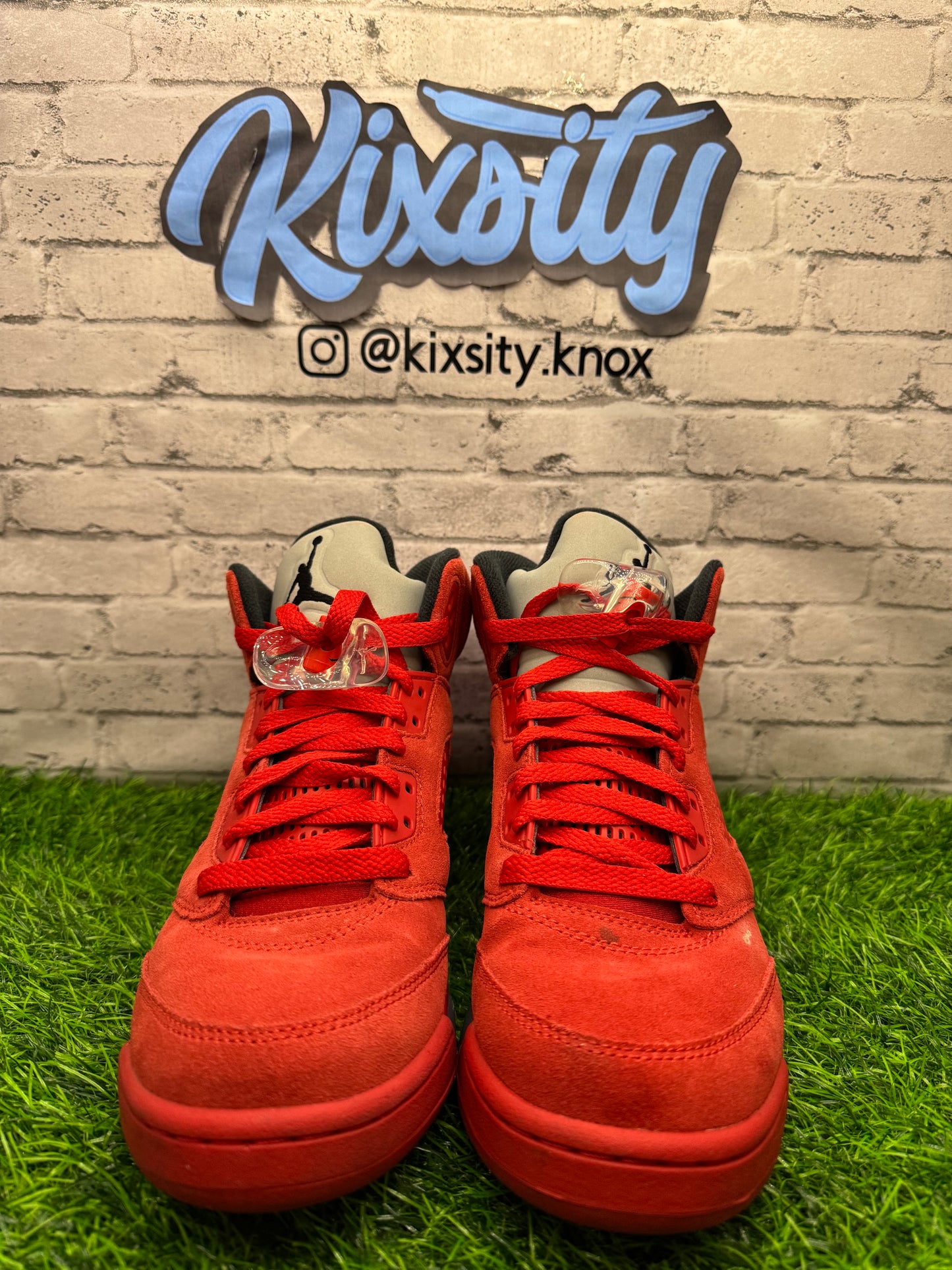 Jordan 5 Red Suede PO GS 6Y