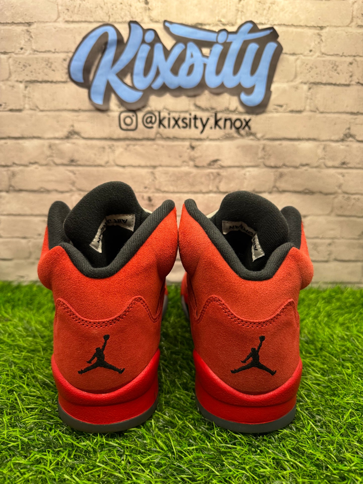 Jordan 5 Red Suede PO GS 6Y