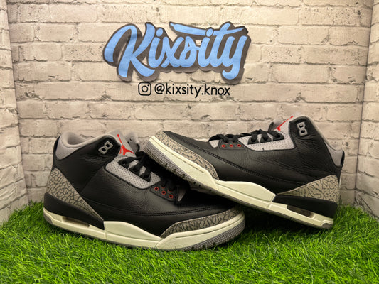 Jordan 3 Black Cement PO 11.5