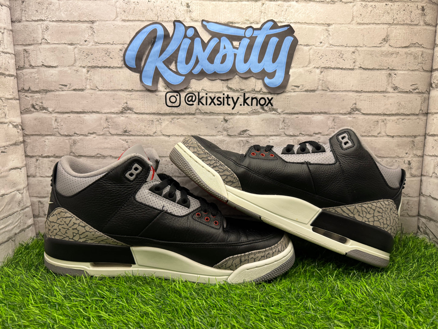 Jordan 3 Black Cement PO 11.5