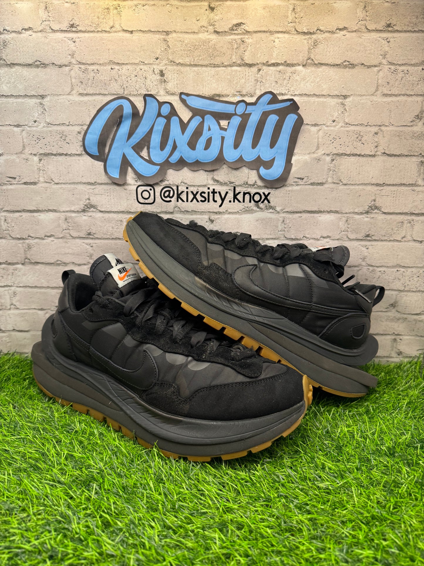 Nike Vaporwaffle Sacai Black Gum PO 10.5