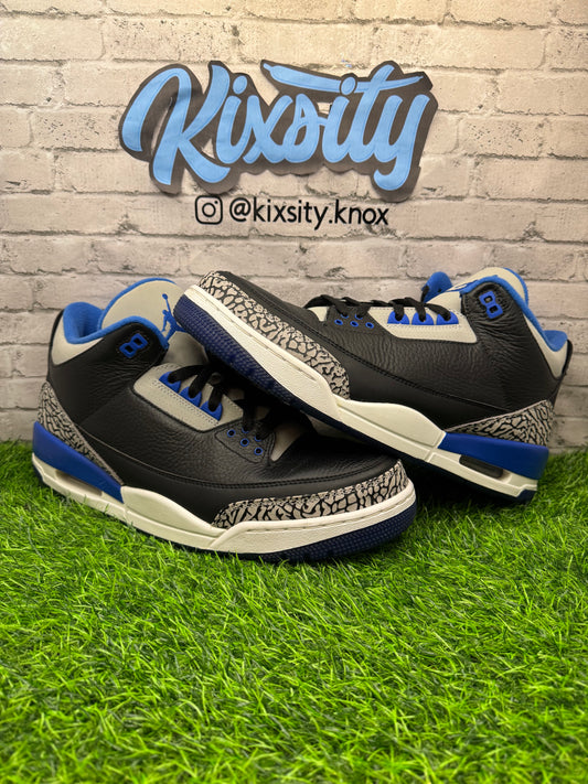 Jordan 3 Sport Blue 2014 PO (No Box) 12