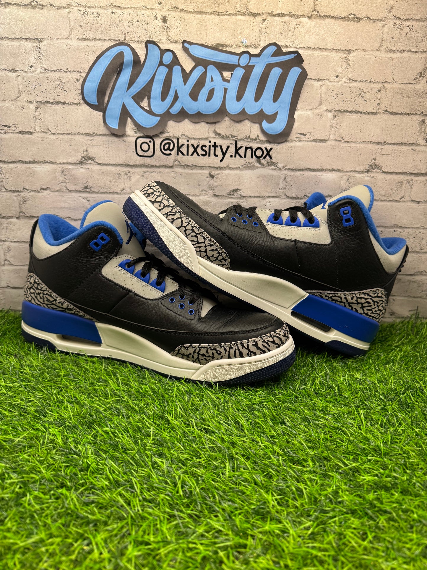 Jordan 3 Sport Blue 2014 PO (No Box) 12