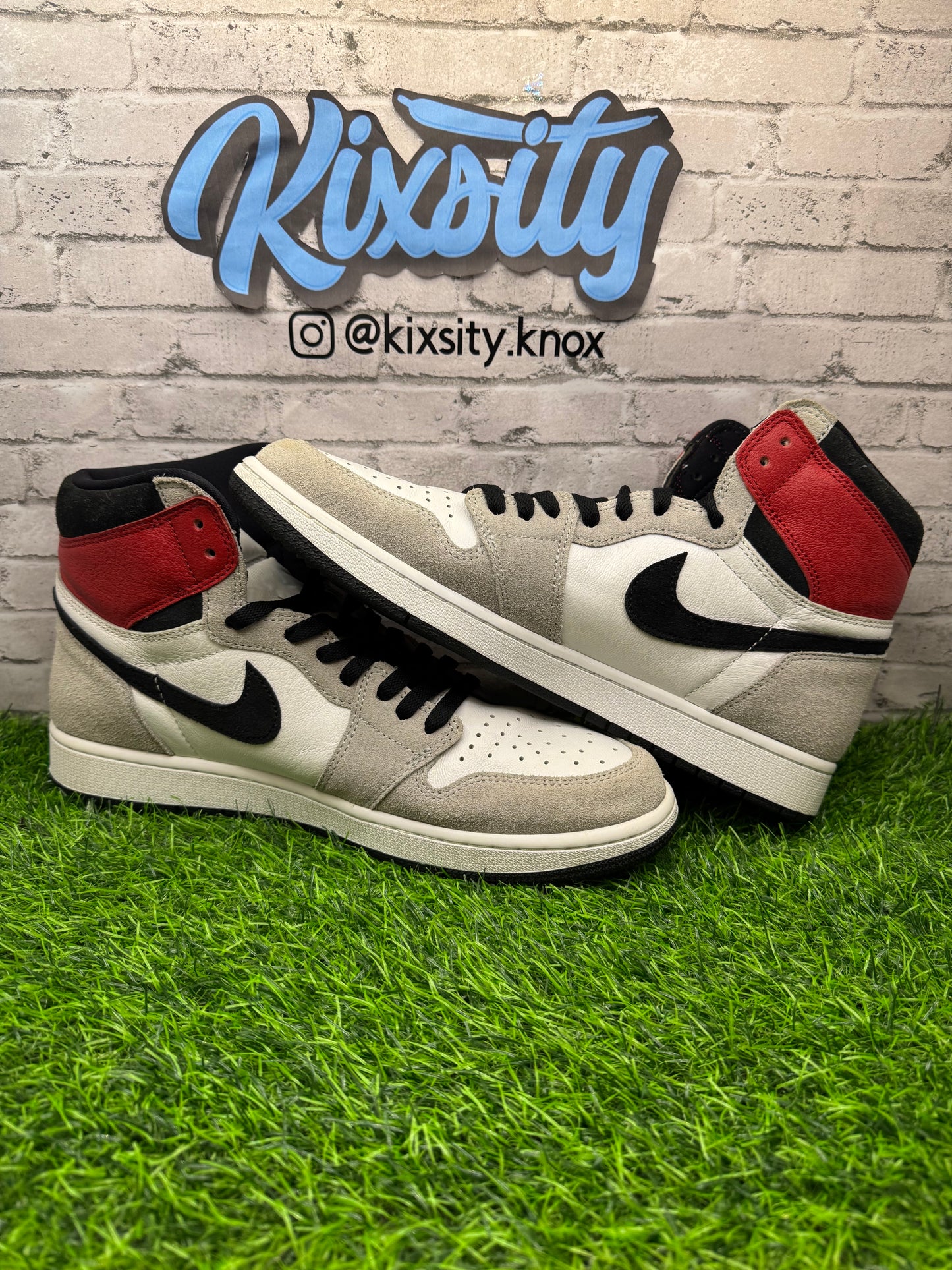 Jordan 1 High Light Smoke Grey PO (No Box) 12