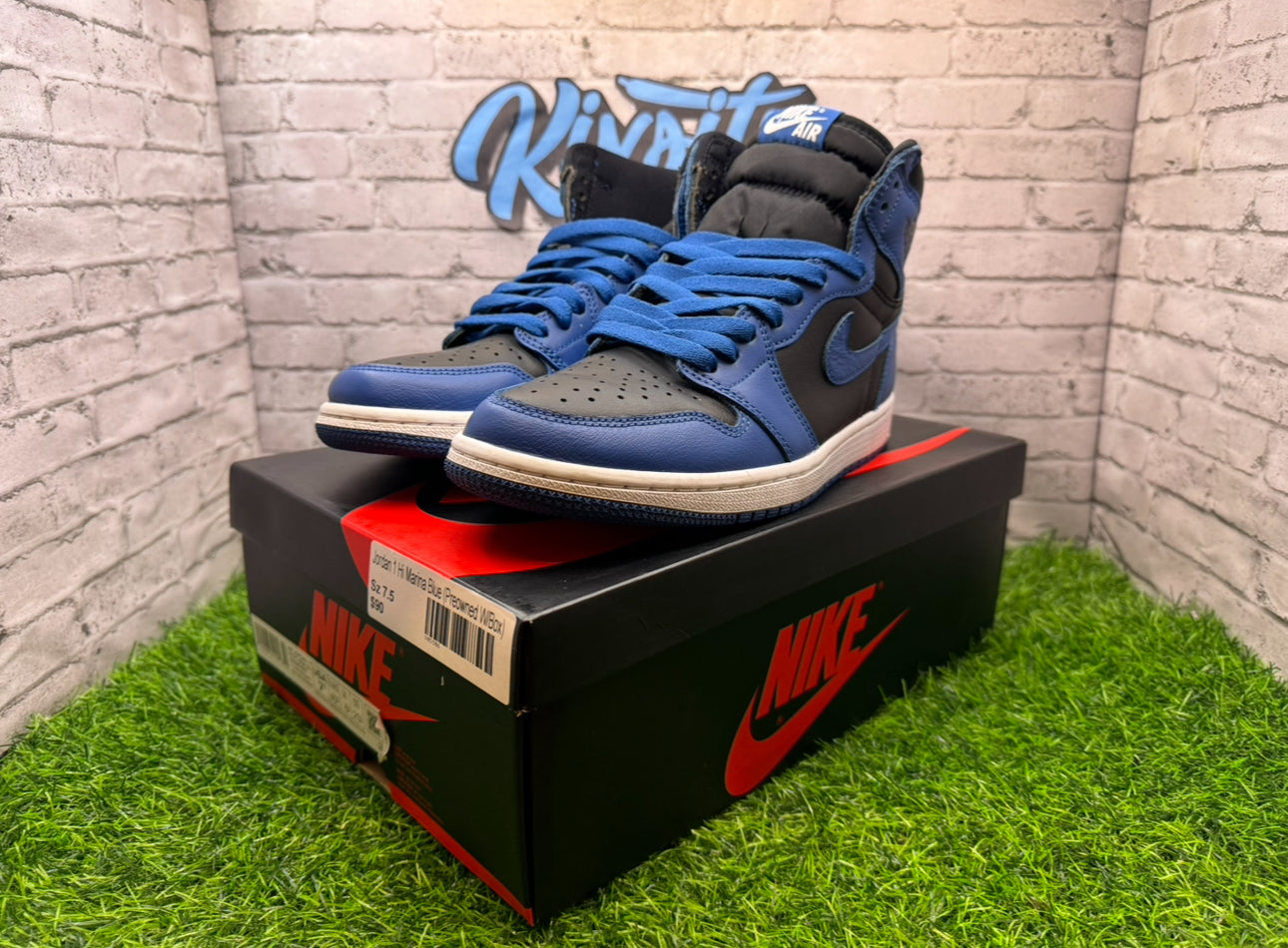 Jordan 1 High Marina Blue PO 7.5