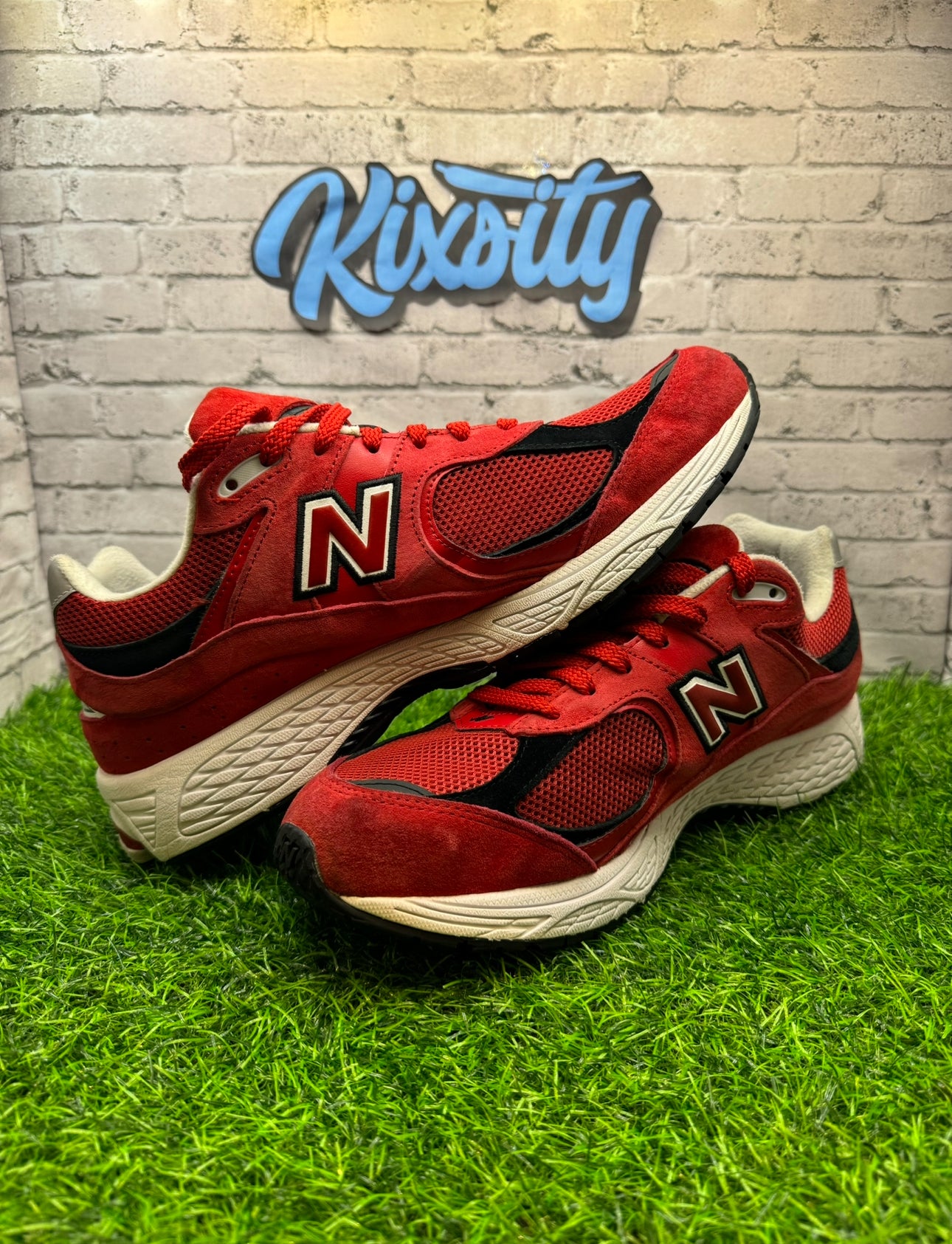 New Balance 2002R Team Red PO 12