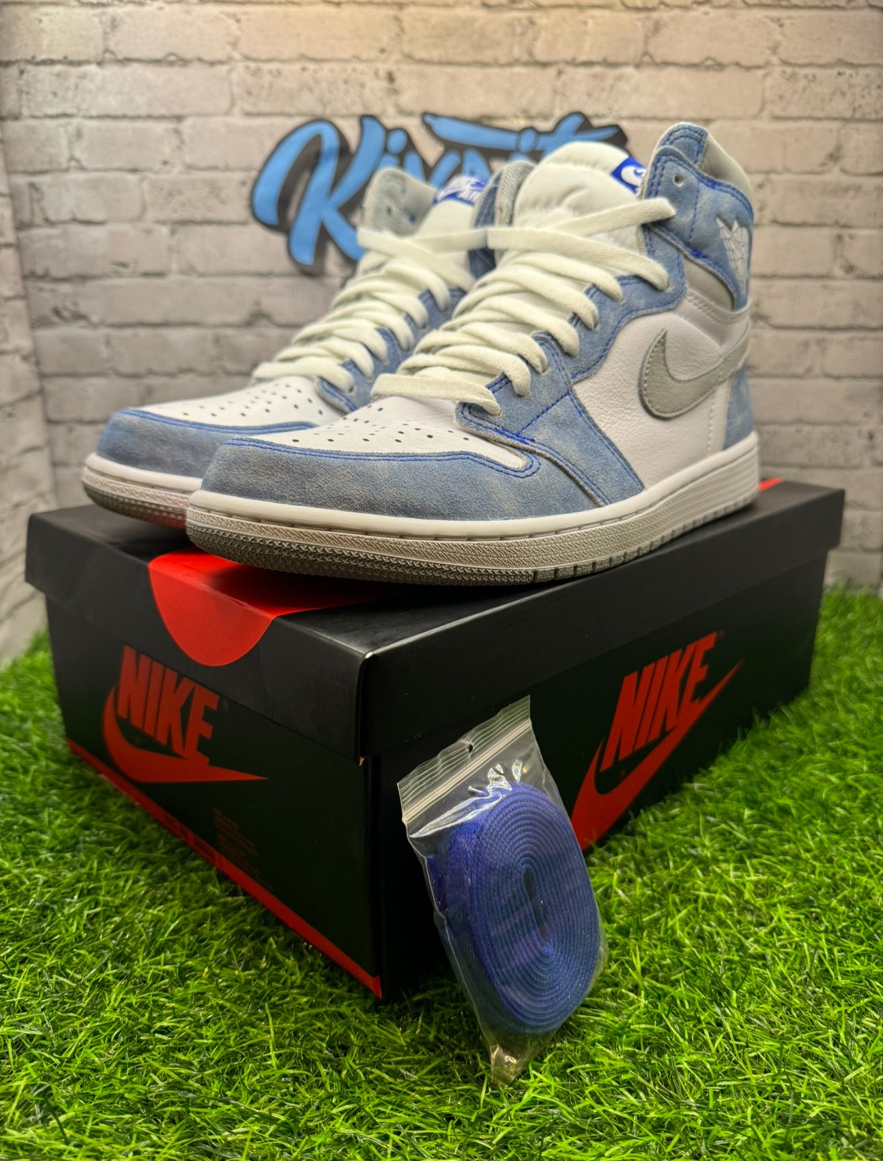 Jordan 1 High Hyper Royal PO 9.5