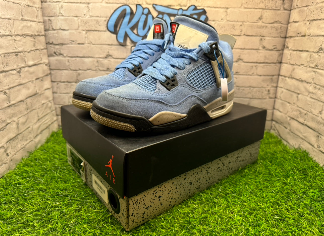 Jordan 4 University Blue PO GS 6Y