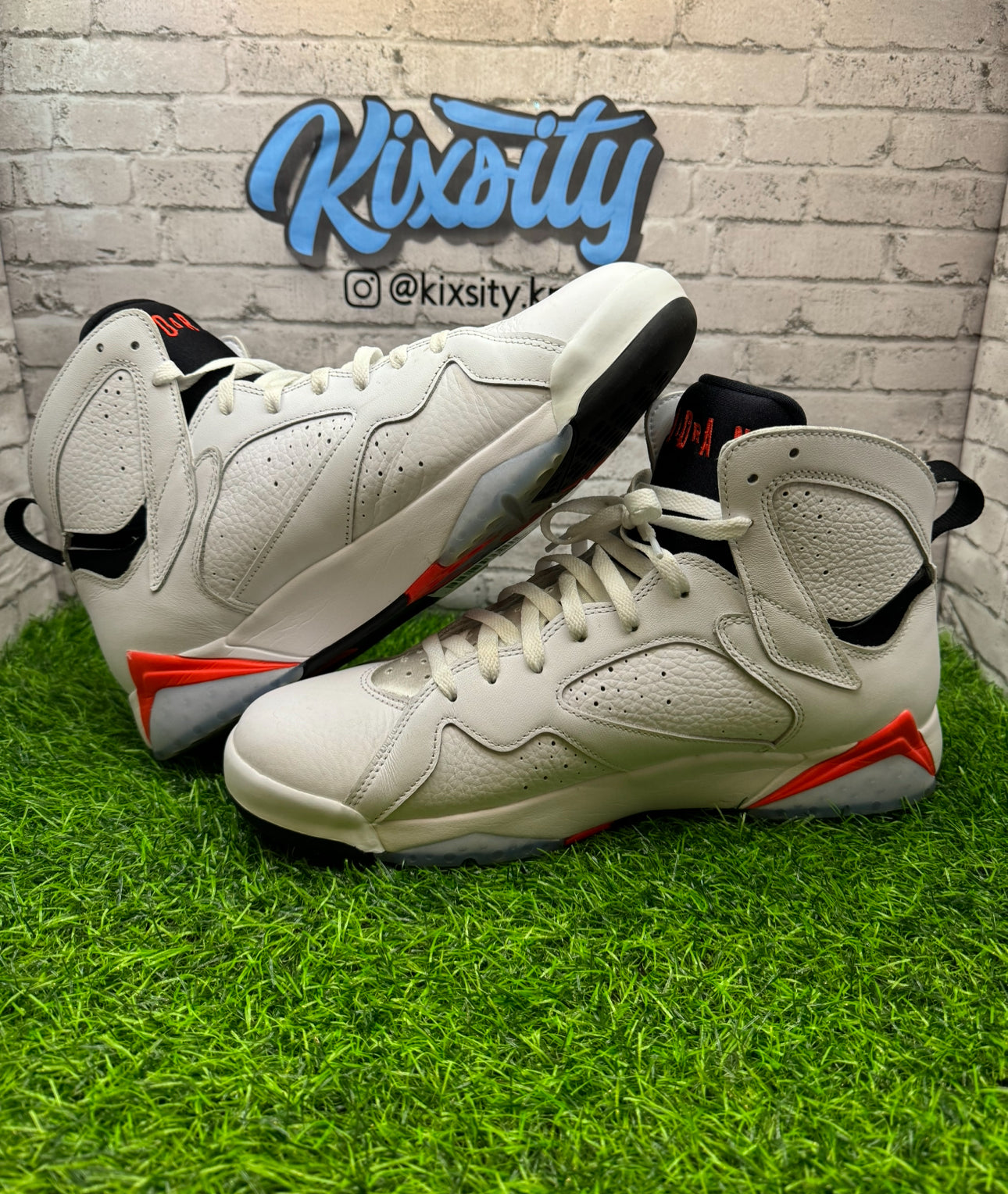 Jordan 7 White Infrared PO (No Box) 12