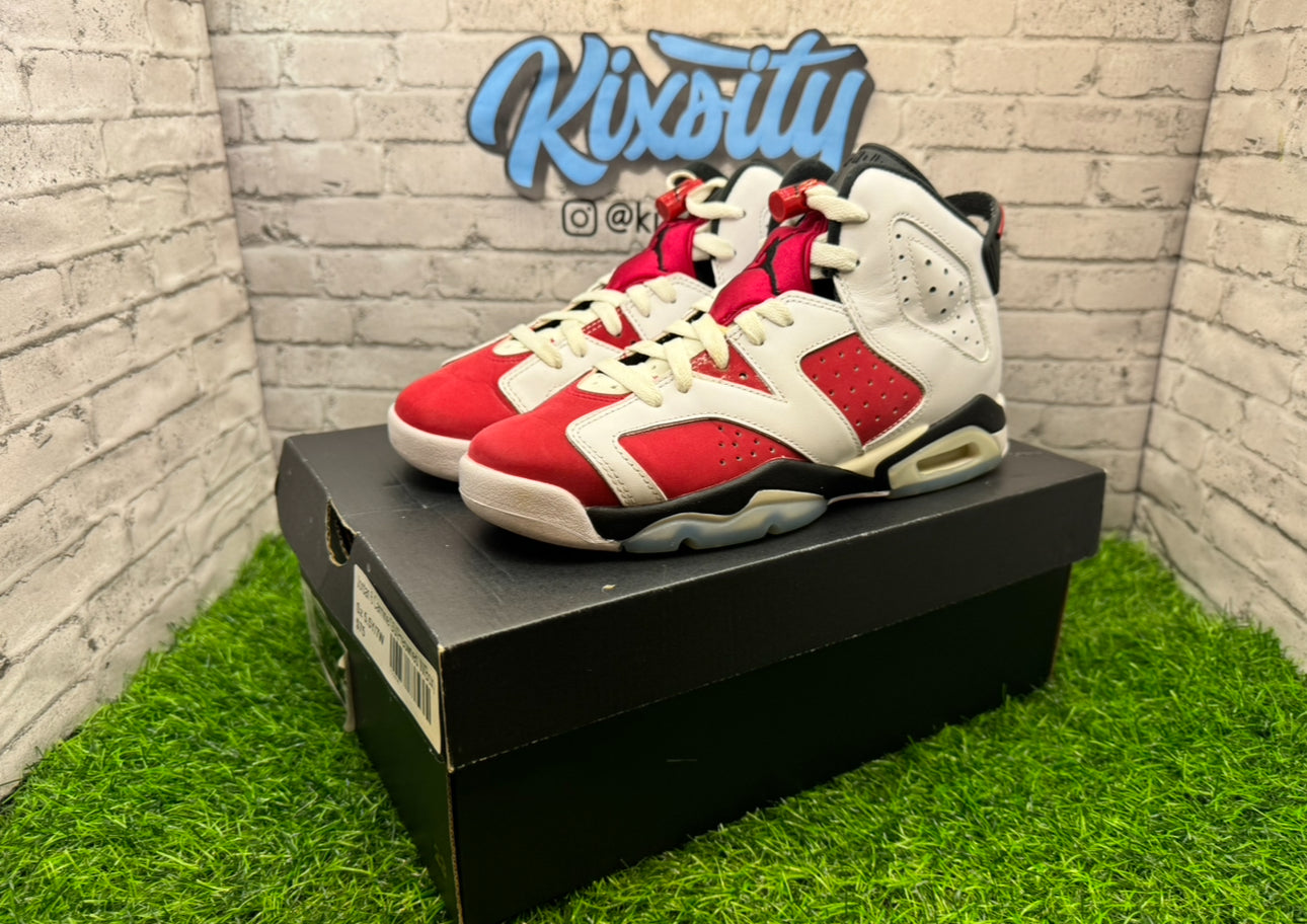 Jordan 6 Carmine PO GS 5.5Y