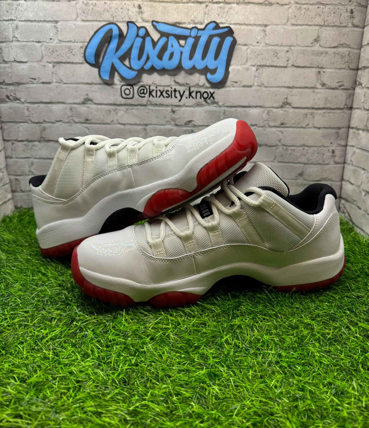 Jordan 11 Low White/Red (2012) PO 11