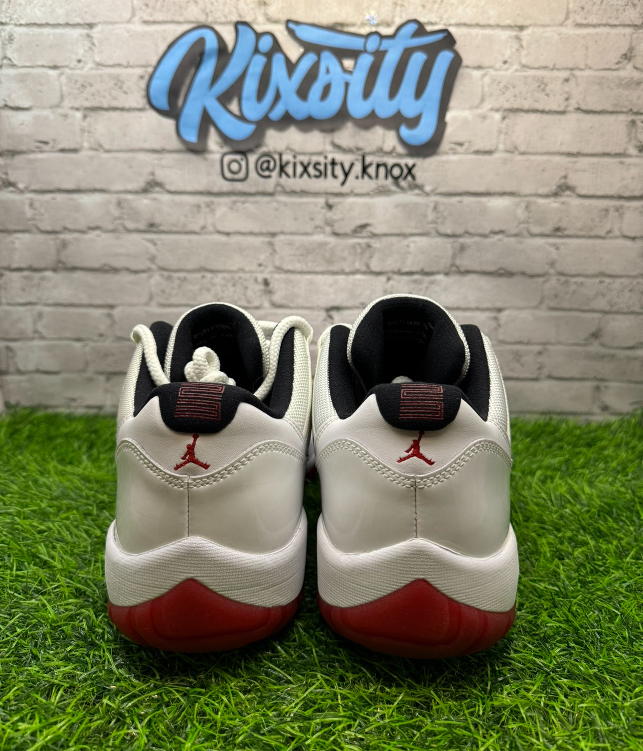 Jordan 11 Low White/Red (2012) PO 11