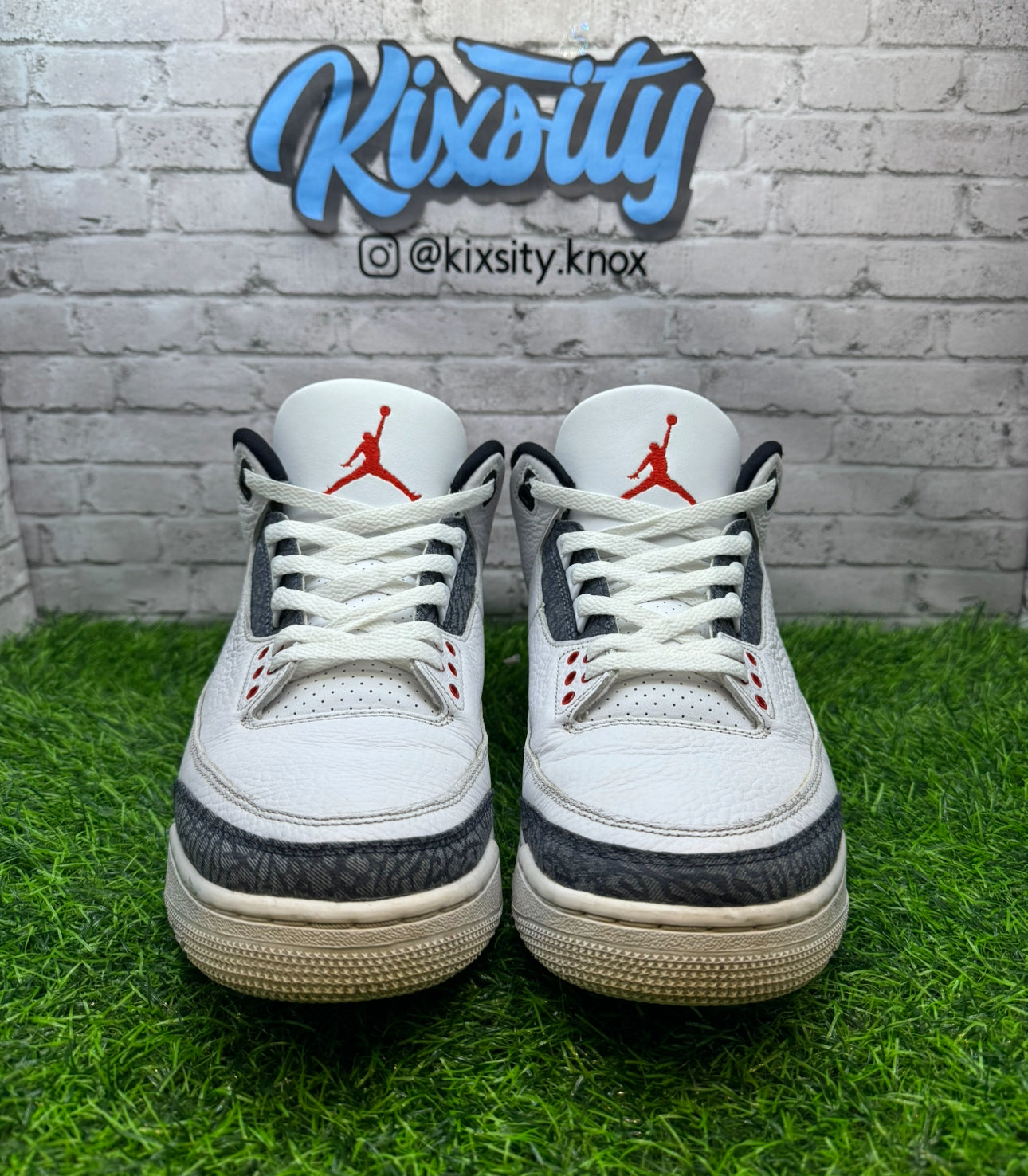 Jordan 3 Fire Red Denim PO 10.5