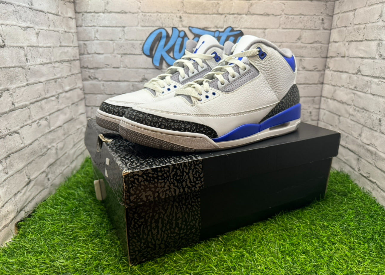 Jordan 3 Racer Blue PO 13