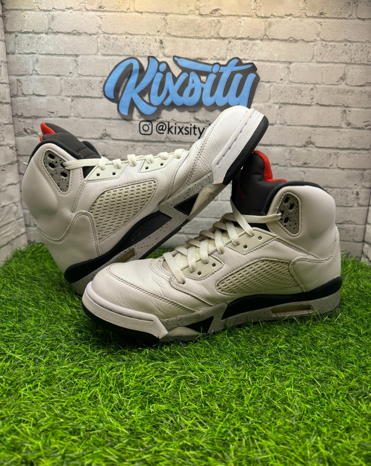 Jordan 5 White Cement PO (No Box) 12