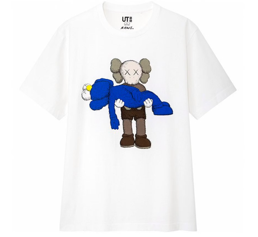 KAWS x Uniqlo Gone Tee White XL