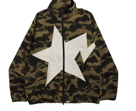 Bape 1st Camo Track Jacket XXL