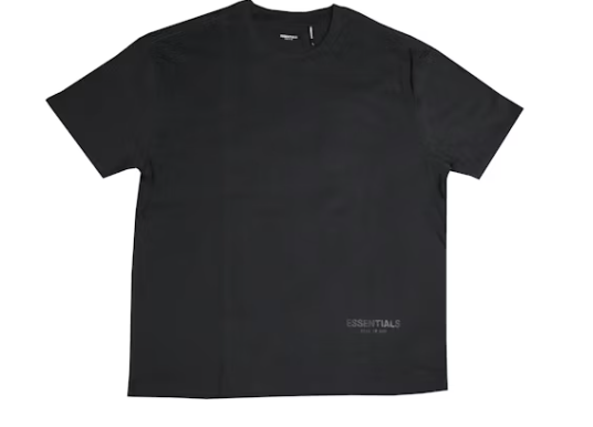 Essentials 3M Logo Tee Black L