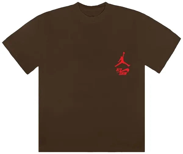 Travis Scott x Jordan Highest Brown Tee L
