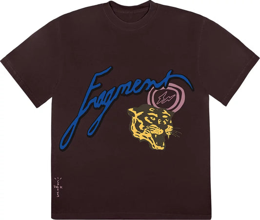 Travis Scott Fragment Icons Tee Brown L