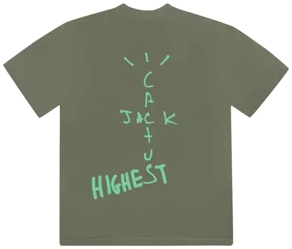 Travis Scott x Jordan Highest Green Tee L