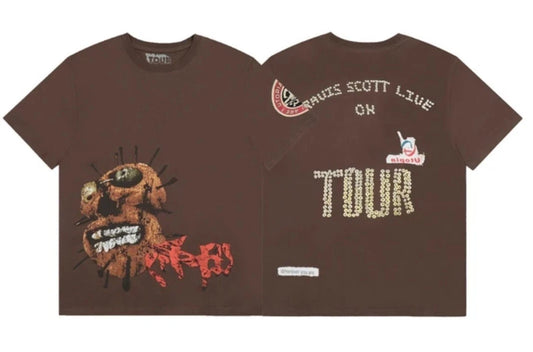 Travis Scott Utopia Tour Tee Brown XL