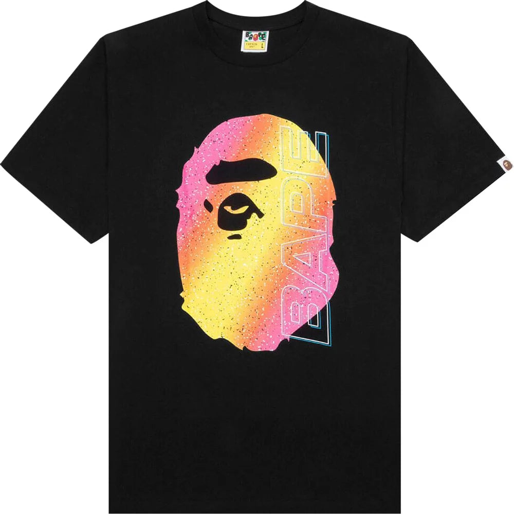 Bape Electro Neon Tee Black XXL