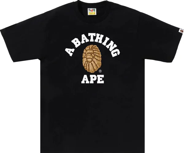 Bape Jewels College Tee Black XL