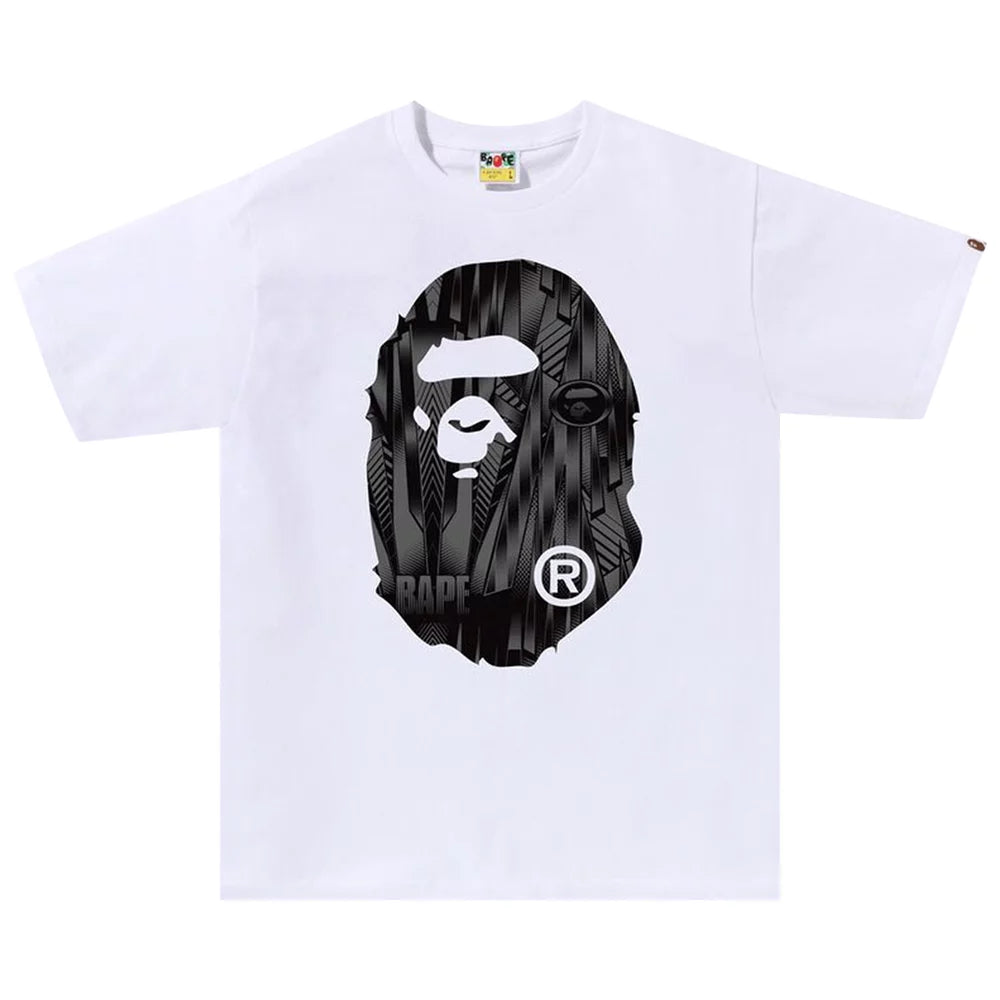 Bape Speed Racer Big Ape Head White/Black L