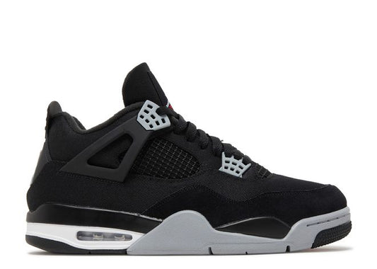 Jordan 4 Black Canvas 12