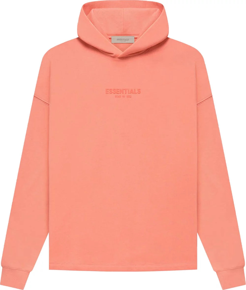 Essentials Hoodie Coral Relaxed XXL