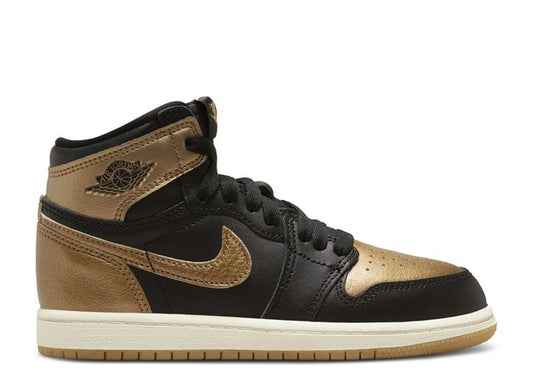 Jordan 1 Hi Black Metallic Gold PS 10.5C
