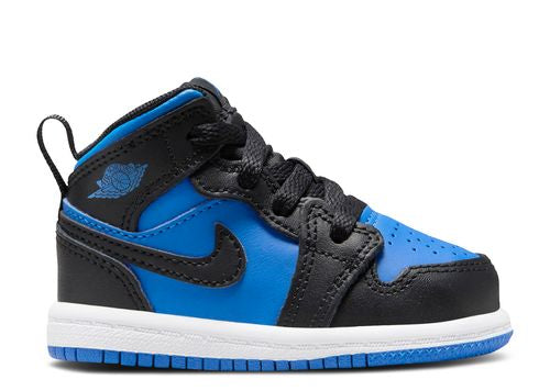 Jordan 1 Mid Black Royal Blue TD 2C