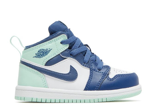 Jordan 1 Mid Navy Mint Foam TD 4C