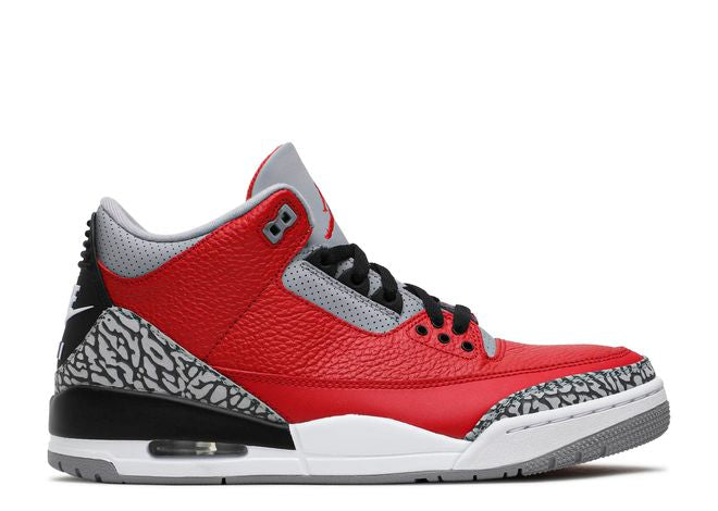 Jordan 3 Red Cement Chicago Exclusive (No Box) 12