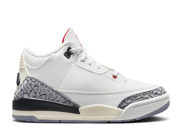 Jordan 3 White Cement Reimagined PS 12C