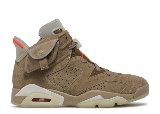 Jordan 6 Travis Scott British Khaki 11.5