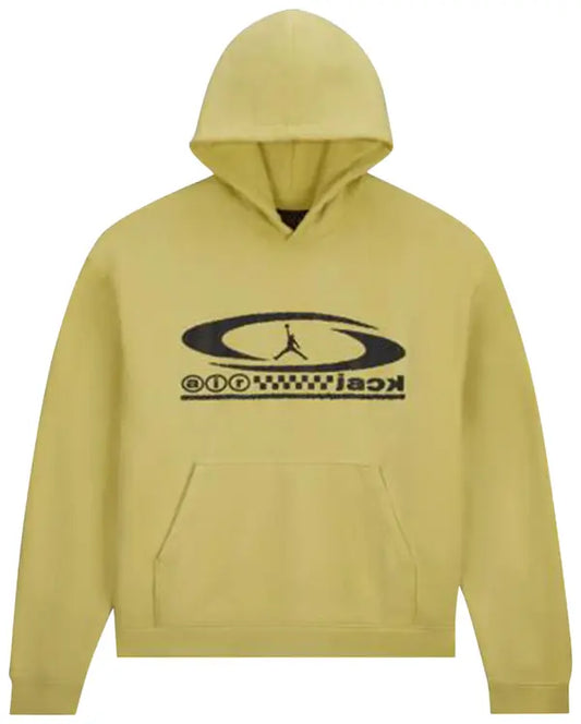 Jordan x Travis Scott Cactus Jack Hoodie Celery M
