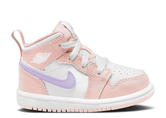 Jordan 1 Mid Pink Wash TD 6C