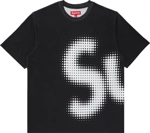 Supreme Halftone Tee Black L