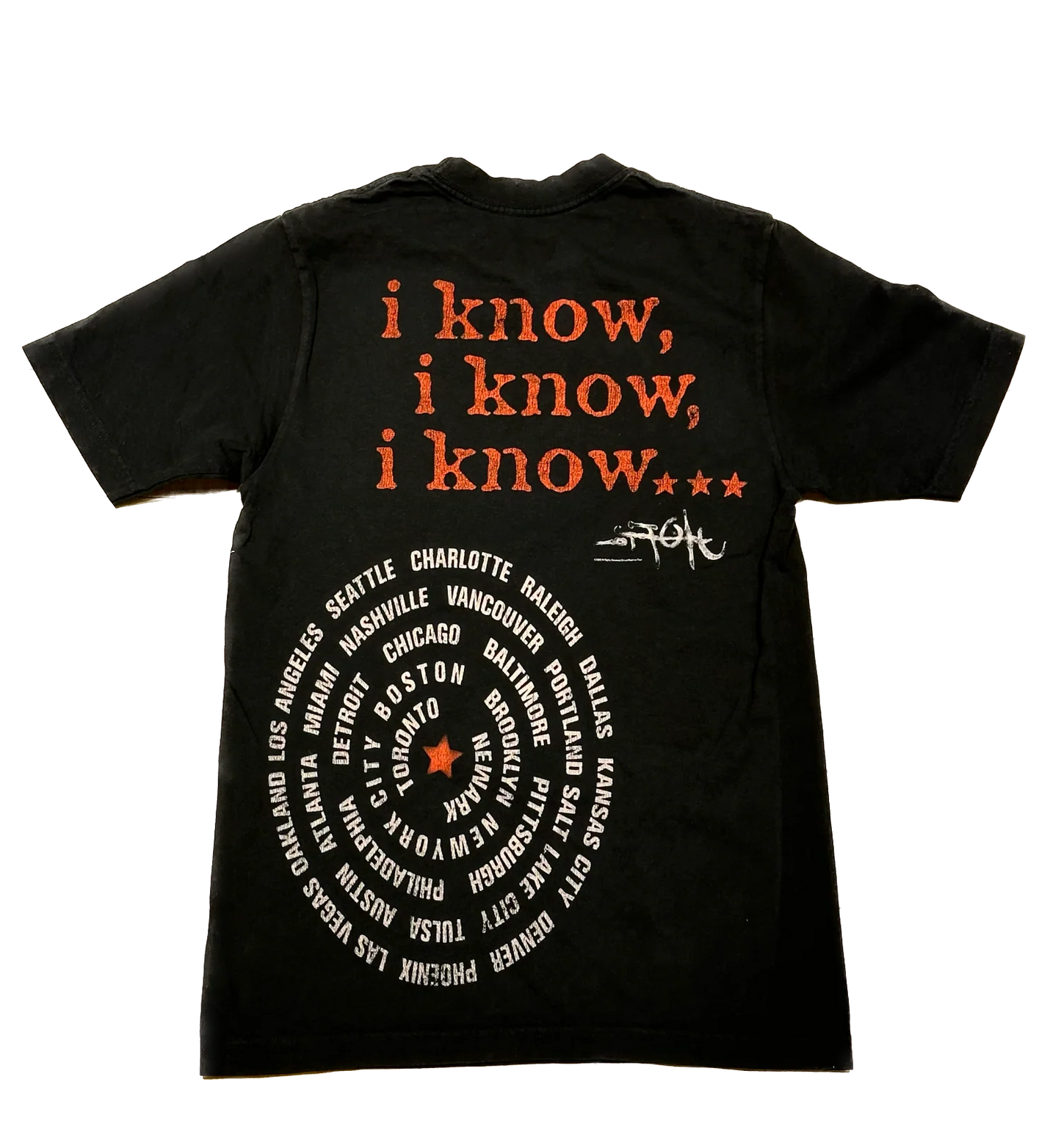 Travis Scott Face Tour Tee S