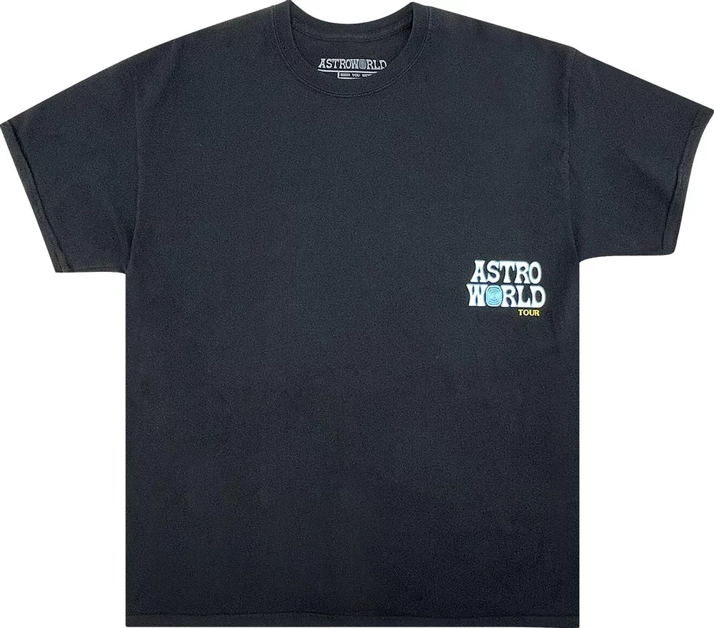 Travis Scott Astro World Teddy Bear Tee M