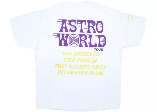 Travis Scott Astro World Tour Tee LA Exclusive M